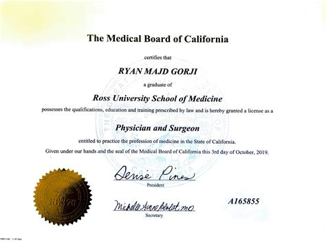 The Medical Board Of California School Of Medicine Medical
