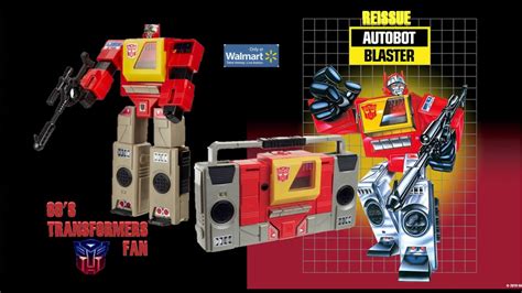 Transformers G1 Blaster Walmart Reissue Toy Review Youtube