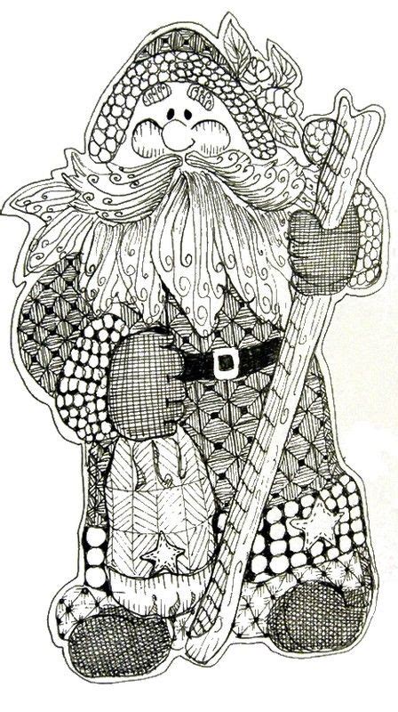 Adult Coloring Pages Free To Print Santa Claus Adult