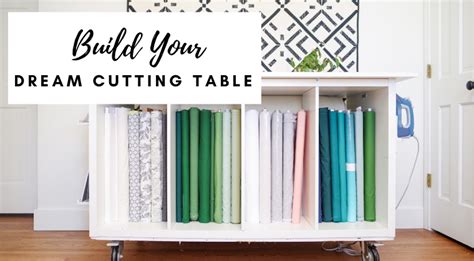 Sewing Space Series Cutting Table Tutorial — Alderwood Studio Modern