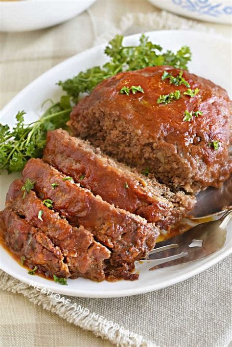 Favorite Meatloaf Recipe With Tomato Sauce Meatloaf And Melodrama