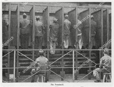 Prisoners Work Treadmill Wormwood Scrubs Prison Editorial Stock Photo