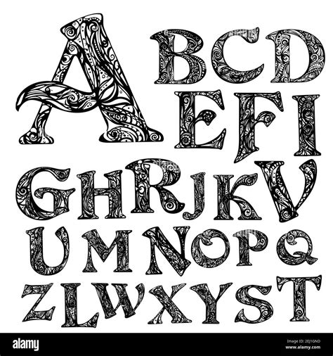 Calligraphic Vintage Handwritten Vector Font For Lettering Trendy