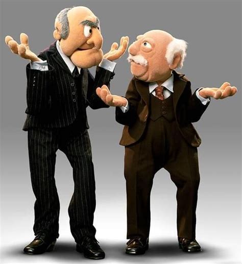 Our Favorite Grumpy Old Men The Muppets Statler And Waldorf Throw