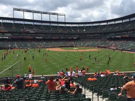 Seating Map Of Oriole Park At Camden Yards Elcho Table
