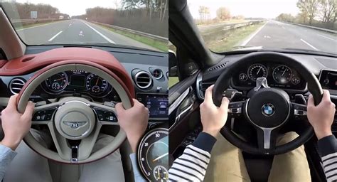 2.6 هزار بازدید 3 سال پیش. Bentley Bentayga vs BMW X5 M50d In POV Autobahn Diesel SUV Showdown | Carscoops