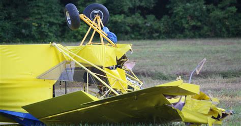 Ohio Pilot Crashes Airplane On His Own Property