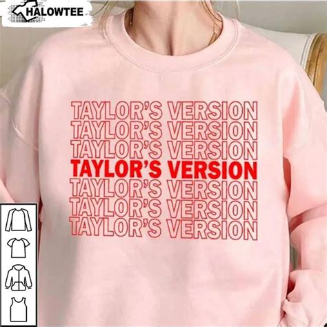 Taylor Swift Hoodie Taylors Version Merch T For Fans