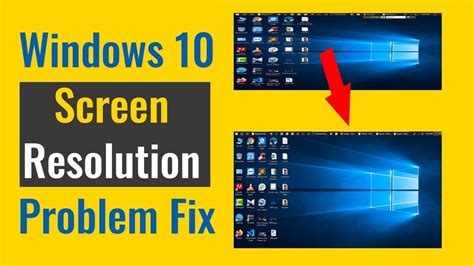Windows Screen Resolution Problem Fix Windows Screen