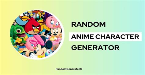 Random Anime Character Generator