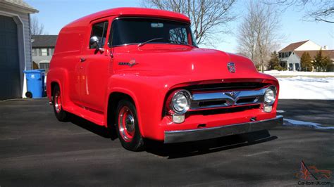 1956 Ford F 100 Panel Truck Delivery Van Rare Fully Loaded No Reserve