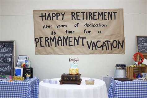 A Surprise Retirement Party For My Parents A Travel Suitcase Themed