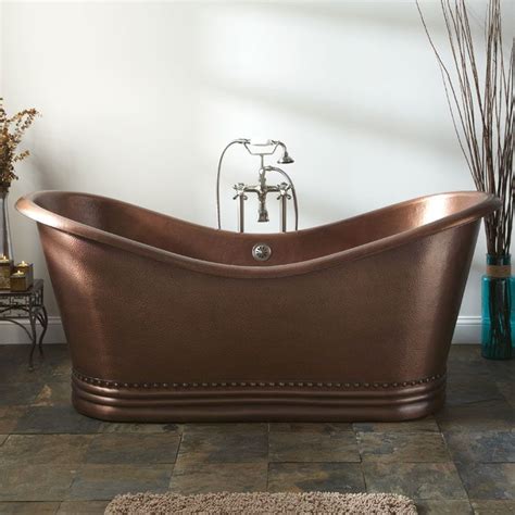2,278 freestanding slipper bathtubs products are offered for sale by suppliers on alibaba.com, of which bathtubs & whirlpools accounts for 29%, tubs accounts for 1. Hammered Copper Freestanding Bathtub | Slipper tubs ...