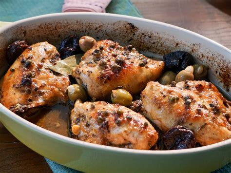 Ready to get back in those skinny foods from chicken are so delicious. Chicken with Prunes and Olives Recipe | Valerie Bertinelli ...