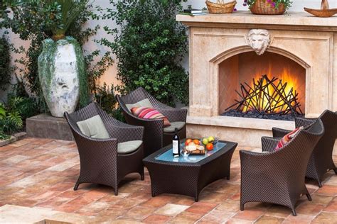 Mexican Large Clay Chiminea Outdoor Fireplace — Randolph Indoor And