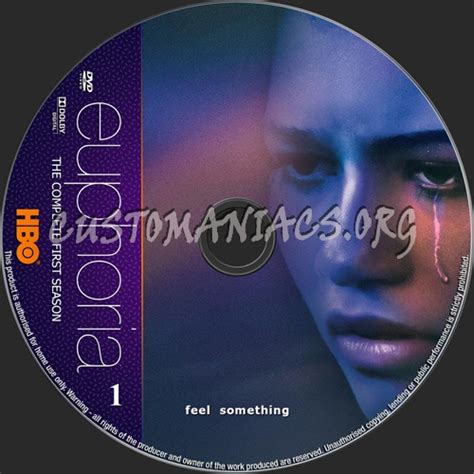 Euphoria Season 1 Dvd Label Dvd Covers And Labels By Customaniacs Id