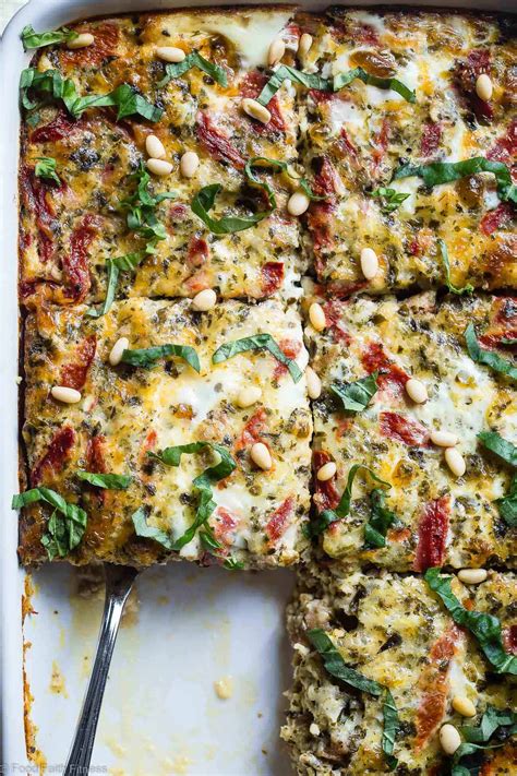 Easy Low Carb Keto Breakfast Casserole With Sausage