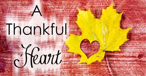 A Thankful Heart - Worshipful Living