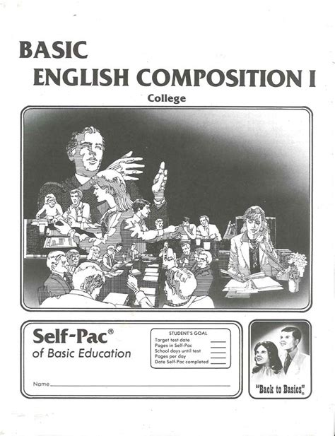 English Composition 1 Pace 1 Christian Education Europe Shop