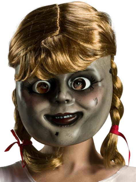 Annabelle Comes Home Doll Mask With Wig