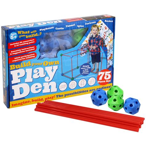 Build Your Own Den 75 Piece Kit Toys And Games Brand New