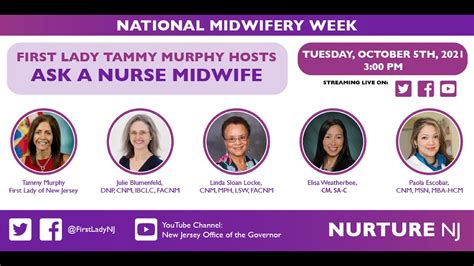 First Lady Murphy Hosts Ask A Nurse Midwife YouTube