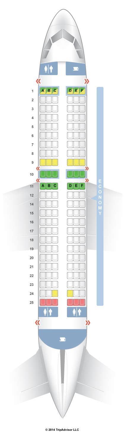 Seatguru Seat Map Vueling Airlines Airbus A319 319