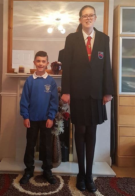 Record Breaking 12 Year Old Is The Tallest Girl In The