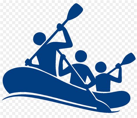 White Water Rafting Icon Png Clip Art Library