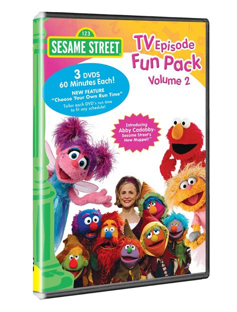 Sesame Street Tv Episode Fun Pack Vol 2 Usa Stock Ebay
