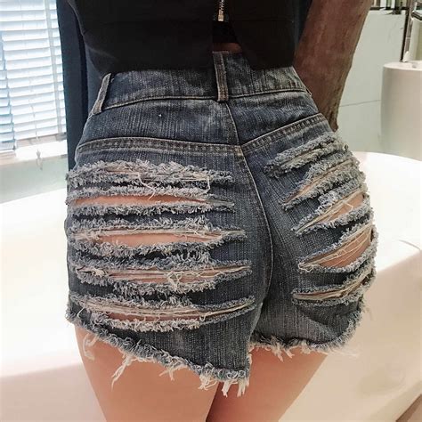 Summer Woman Pockets Denim Hotpants Female Sexy Jeans Booty Shorts Lady