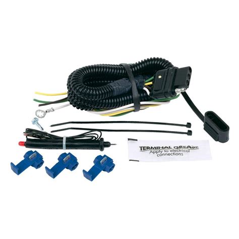 We are trailer plug wiring experts in the 6 channel intelligent universal trailer interface wiring system works on all vehicles. Hopkins Towing® 46105 - 4 Flat Universal Connector Kit