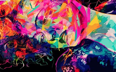 Colorful Trippy Wallpapers Wallpaper Cave