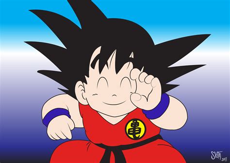 Dragon Ball Z Kid Goku Fan Art By Slotherius On Deviantart