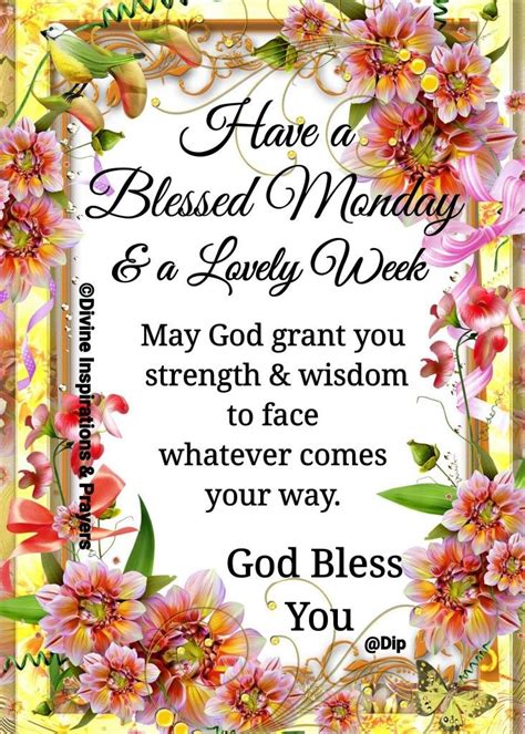 Monday Blessings Monday Morning Wishes Monday Morning Blessing Good