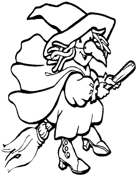 Witch Coloring Pages Coloring Pages To Print
