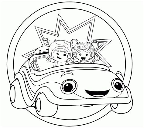 team umizoomi coloring page  printable coloring pages  kids
