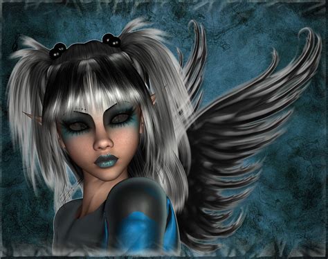 Image Detail For Gothic Fairy 3d Fairy Fantasy Gothic My Fantasy