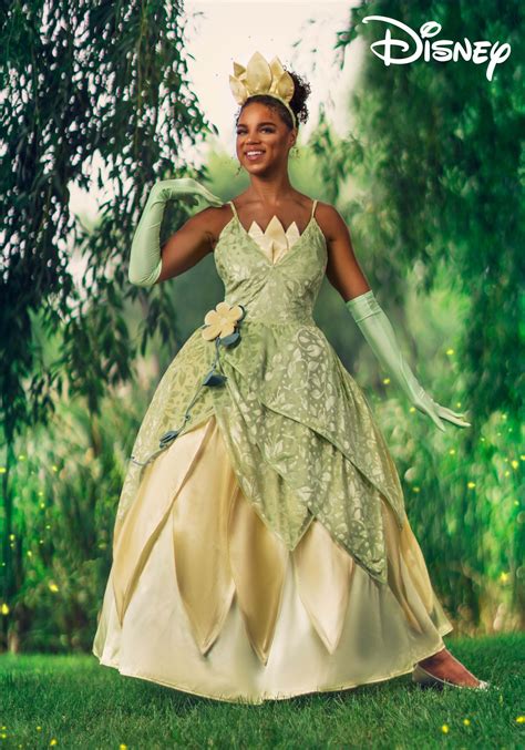 Disney Plus Size Princess And The Frog Tiana Deluxe Costume