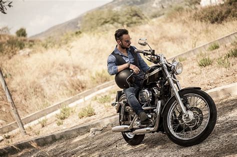 Hd Wallpaper Man Sitting On Motorcycle Biker Harley Harley Davidson
