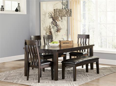 Ashley Casual Dining Set Haddigan 5 Pc Dining Set