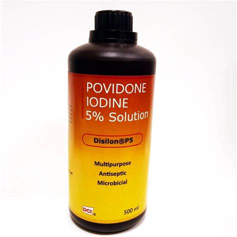 Buy Povidone Iodine Antiseptic Solution Disinfecto