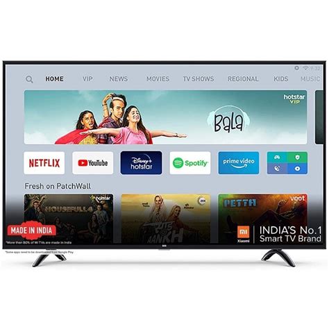 Mi Tv 4a Pro 80 Cm 32 Inches Hd Ready Android Led Tv Black With Data