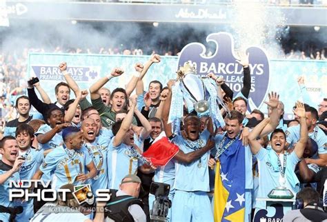 manchester city win epl title after 44 years photo gallery