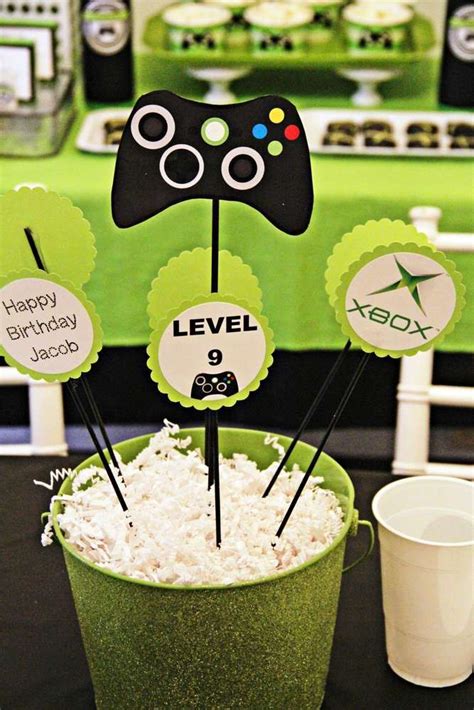 Xbox Birthday Party Ideas Photo 3 Of 10