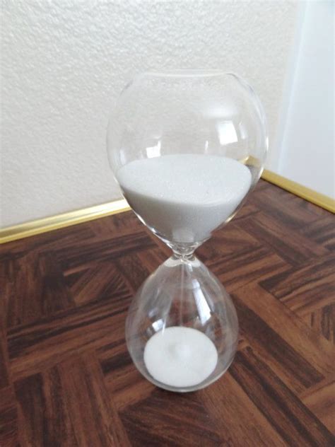 Large Hourglass 30 Minutes Timer Glass By Retrogalore 5000