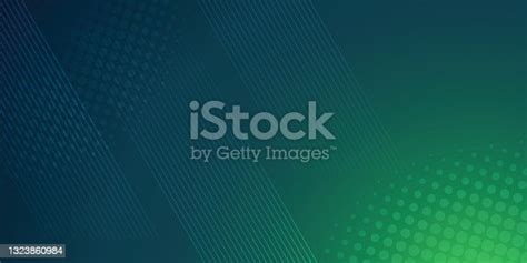 Free Vectors Green Tech Line Glowing Background Vector Background