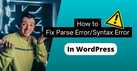 How To Fix Parse Error Syntax Error In Wordpress Wpcoderonline