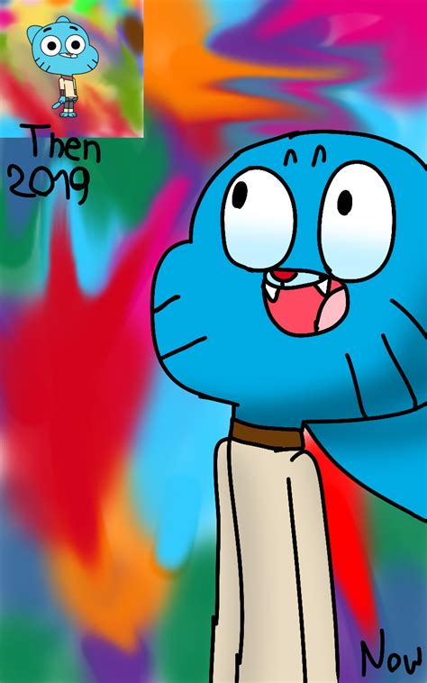 Colorful Gumball Redraw By Darny2009 On Deviantart