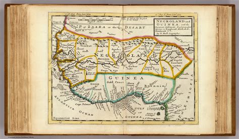 Negroland And Guinea David Rumsey Historical Map Collection